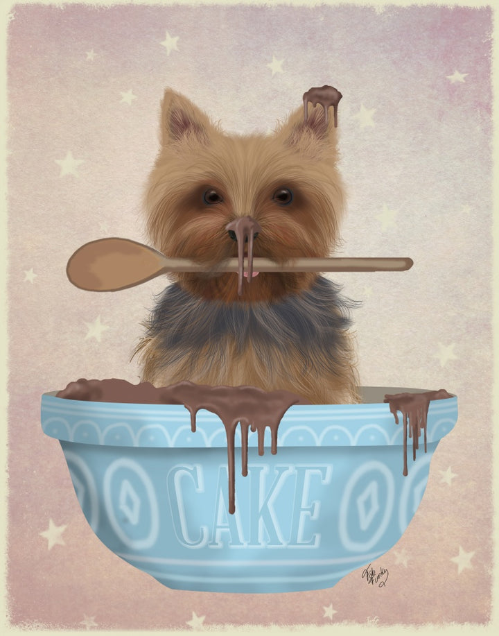 Yorkshire Terrier Cake Bowl