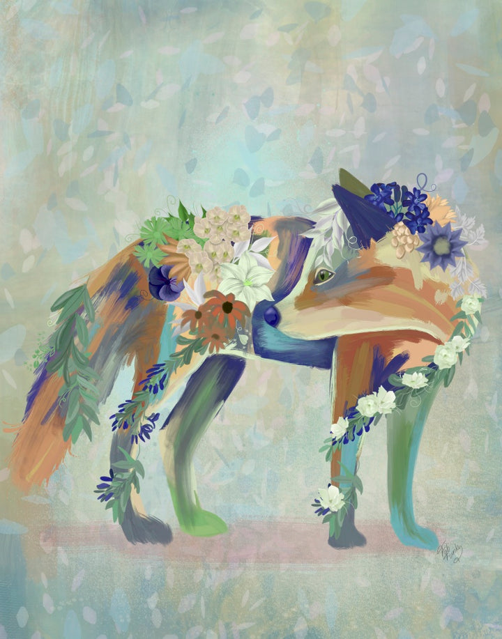 Fantastic Florals Fox, Standing