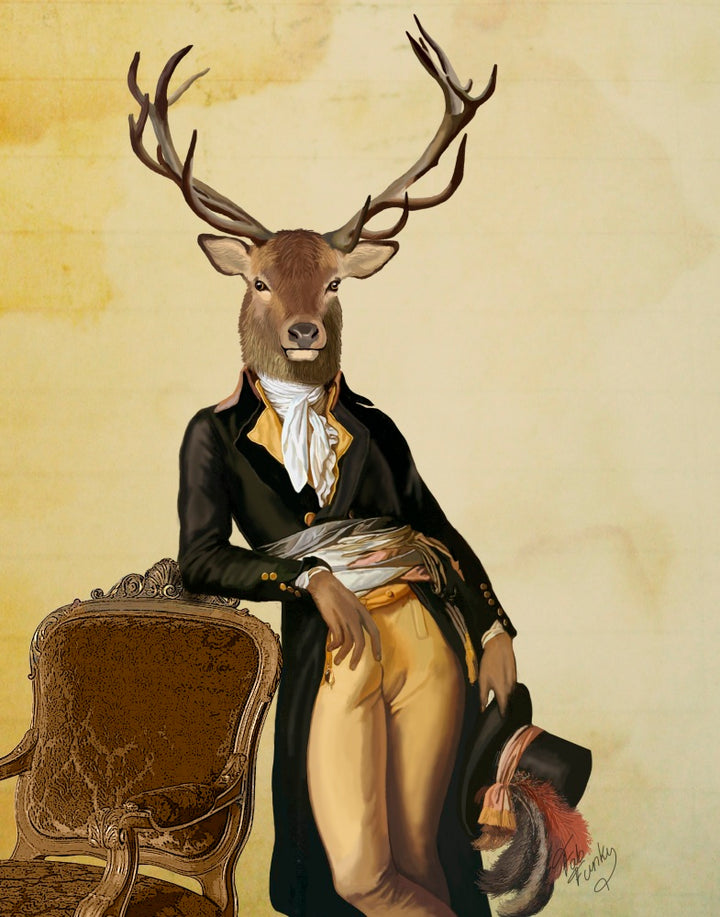Deer and Chair, Full