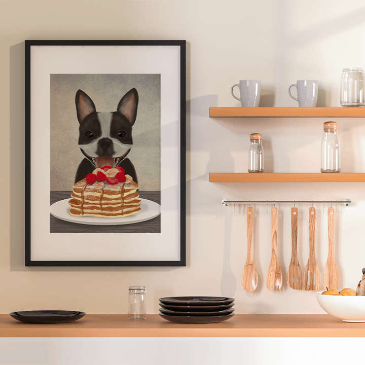 Boston Terrier Pancakes