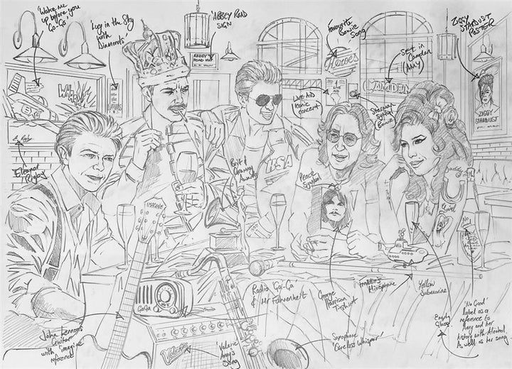 Afterparty - Original Sketch