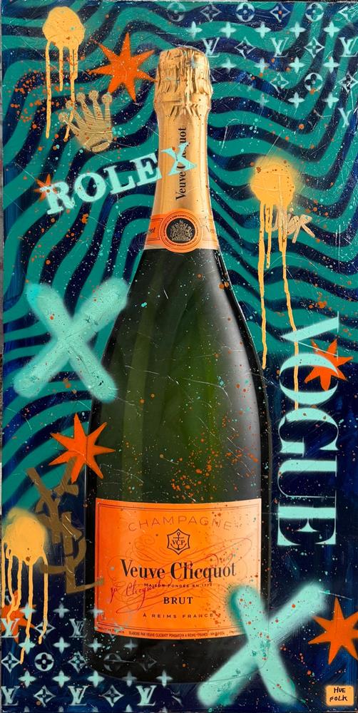 Bottle Of Veuve