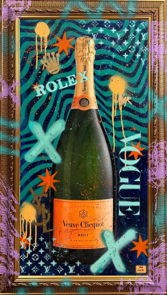 Bottle Of Veuve