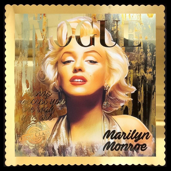Golden Monroe - Golden Stamp Miniature