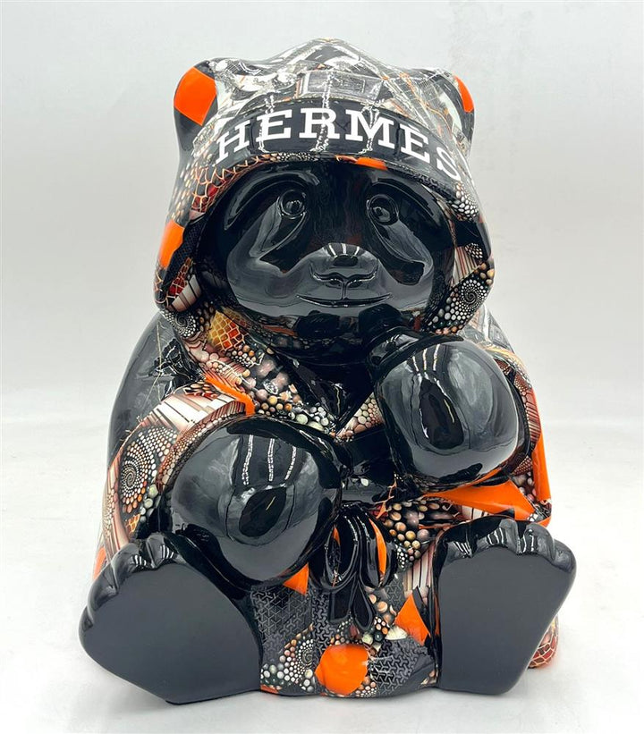 Hermes Boxing Panda (Orange)