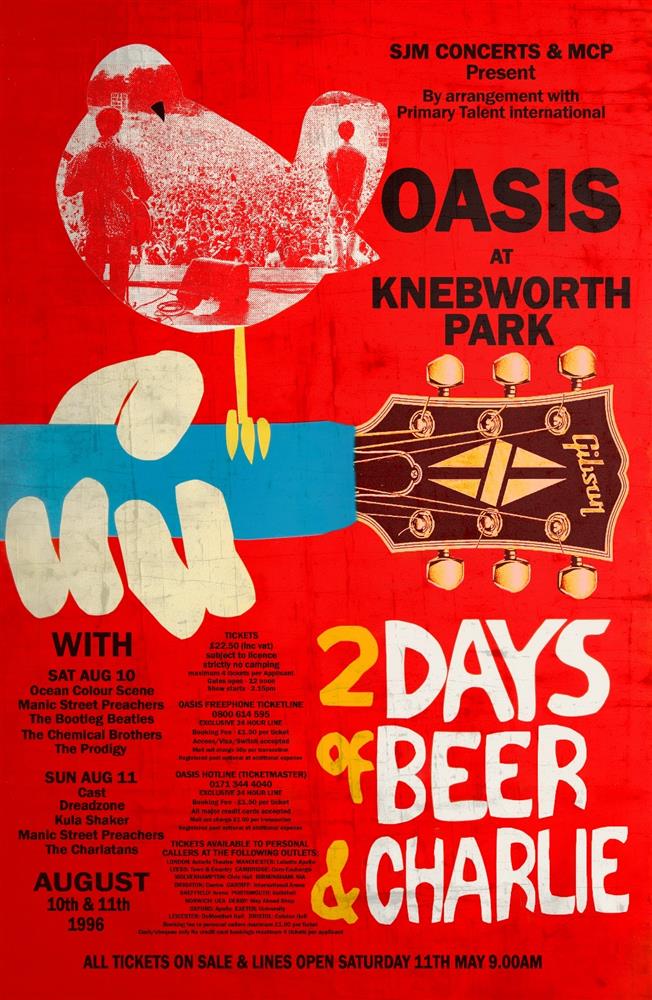 Oasis - Knebworth Park, August 1996