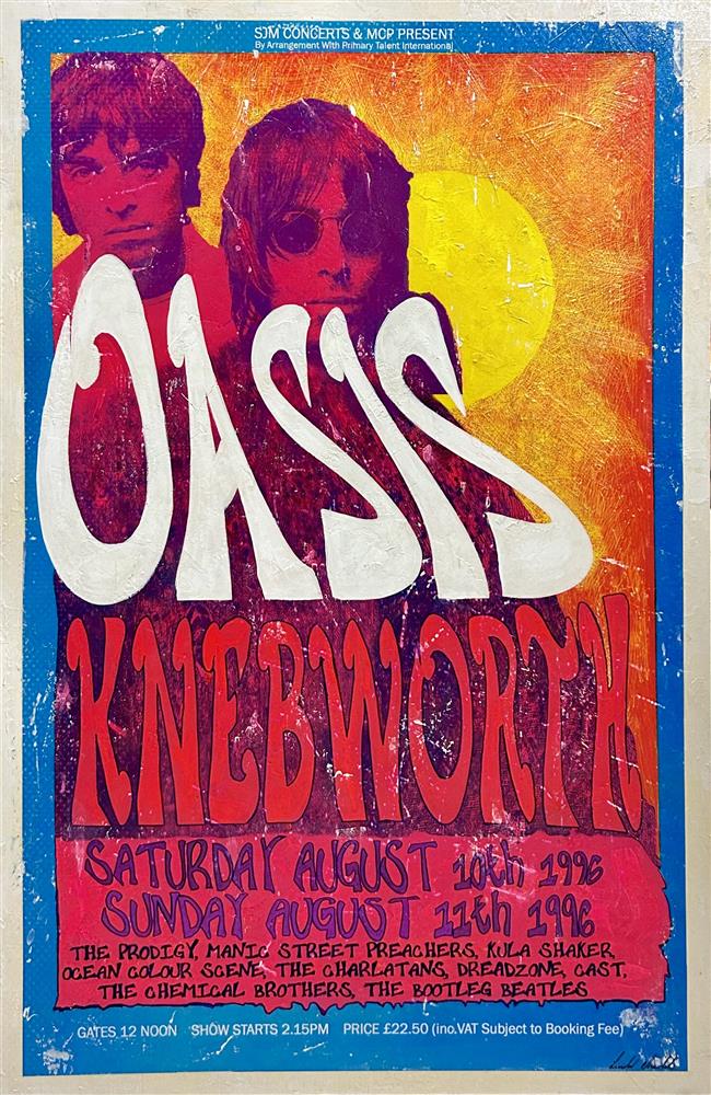 BASS WORLD No.1 1996年8月号 Oasis – Knebworth, August 1996 Framed Art Print UK | Free Delivery