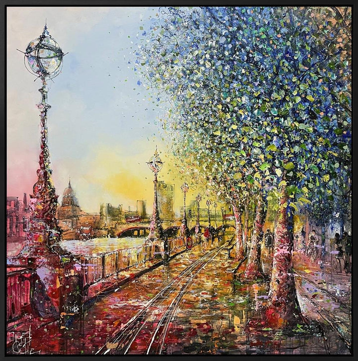 Sunrise Over London - Deluxe Canvas